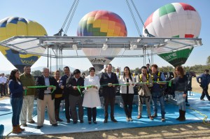 Inauguración de Globopuerto en Teotihuacán