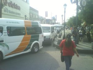 Calle Nicolás Bravo, municipio de Texcoco