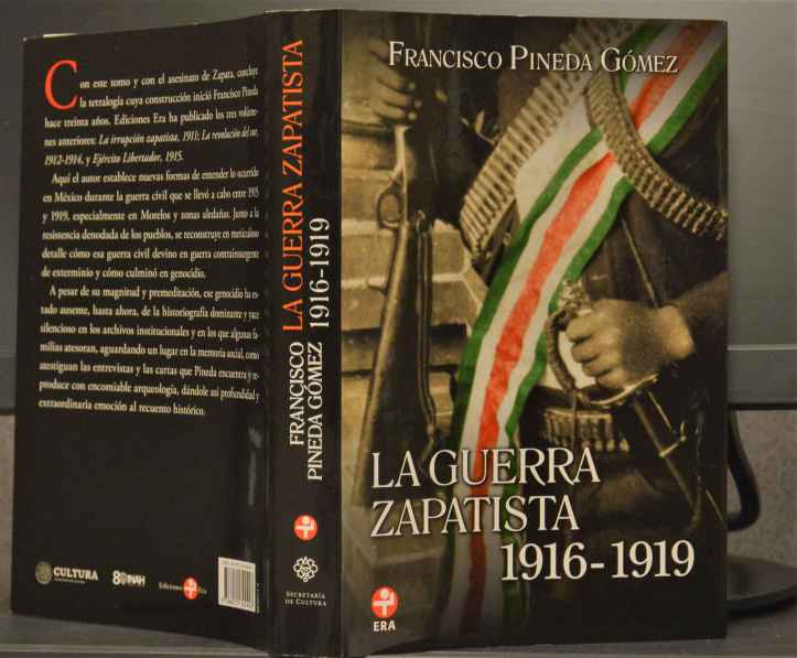 Libro La Guerra Zapatista -1916- 1919