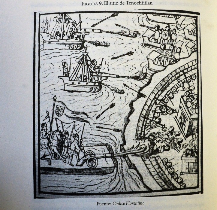 Fuente Códice Florentino. Foto tomada del Libro Historias Miradas en las crónicas de América.